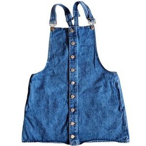 Forever 21 Denim Overall Dress